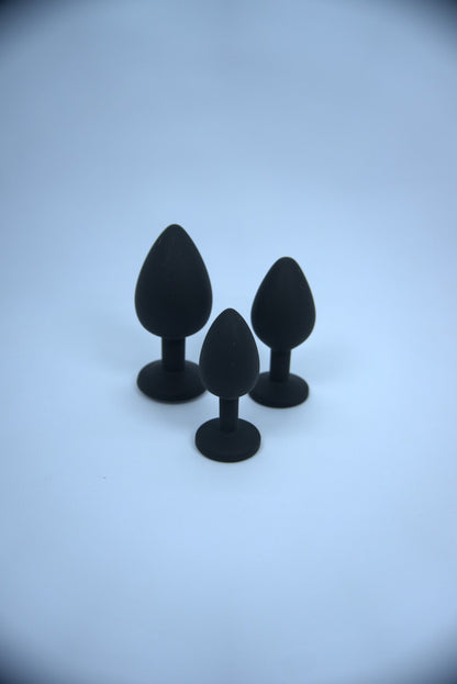 Set butt plugs de silicon